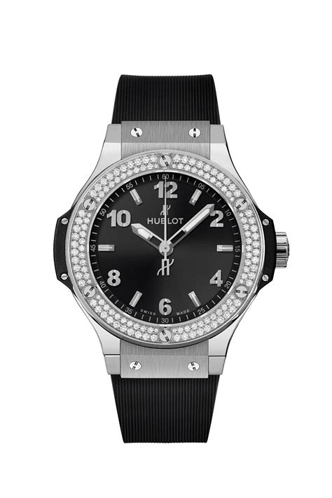 hublot men's watch with diamonds|hublot big bang diamond watch.